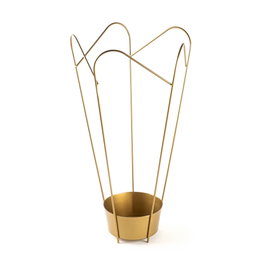 Aberto Design GED-016-A Accesorio Decorativo de Metal Dorado